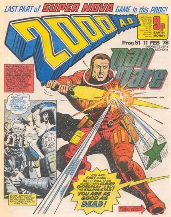 Cover of 2000 AD #51