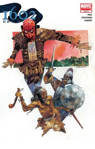 Cover of Marvel 1602: New World #5