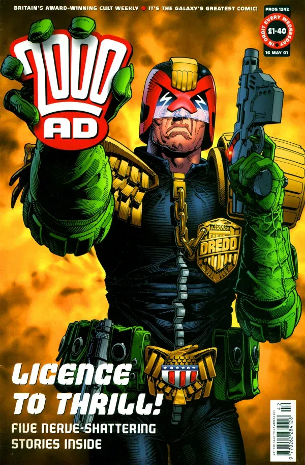 Cover of 2000 AD #1242