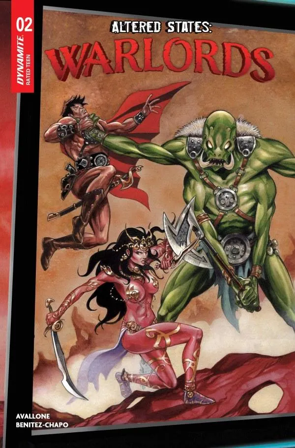 Cover of Altered States: Warlords #2