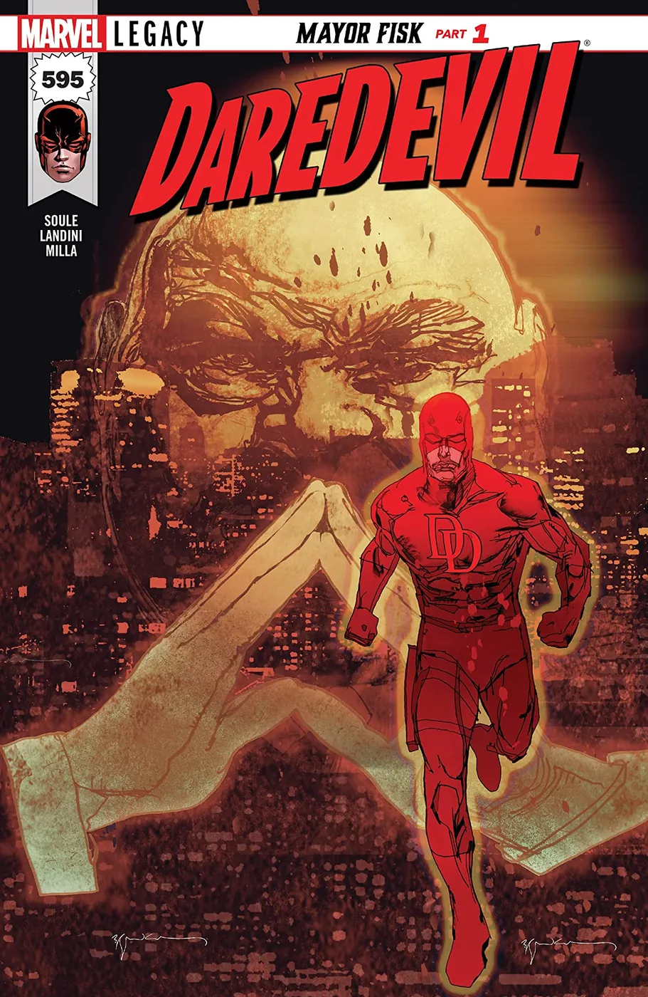Cover of Daredevil #595