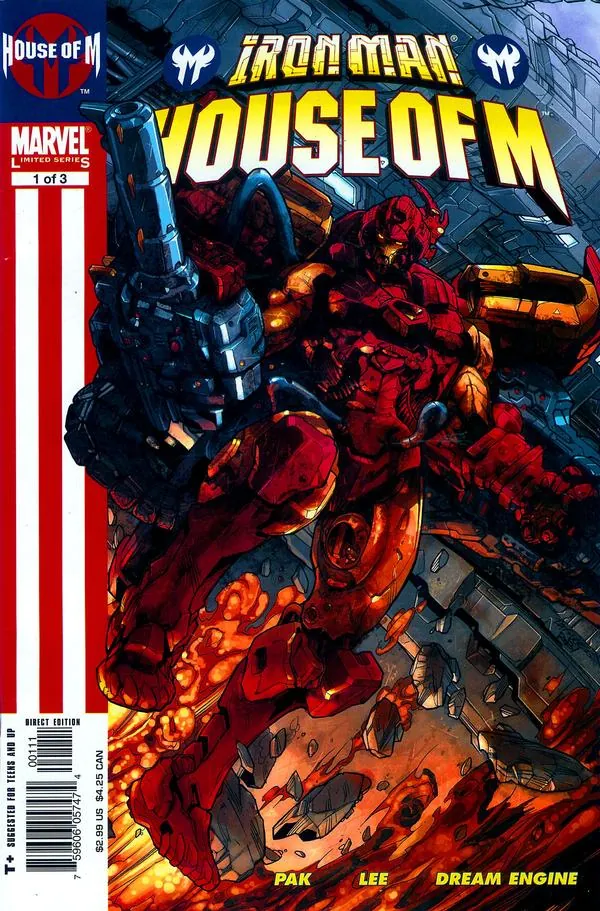 Cover of Iron Man: House of M #1