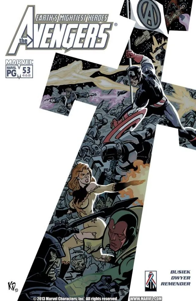 Cover of Avengers #53 (468)
