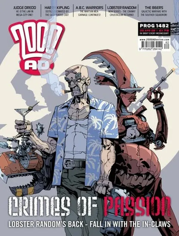 Cover of 2000 AD #1482