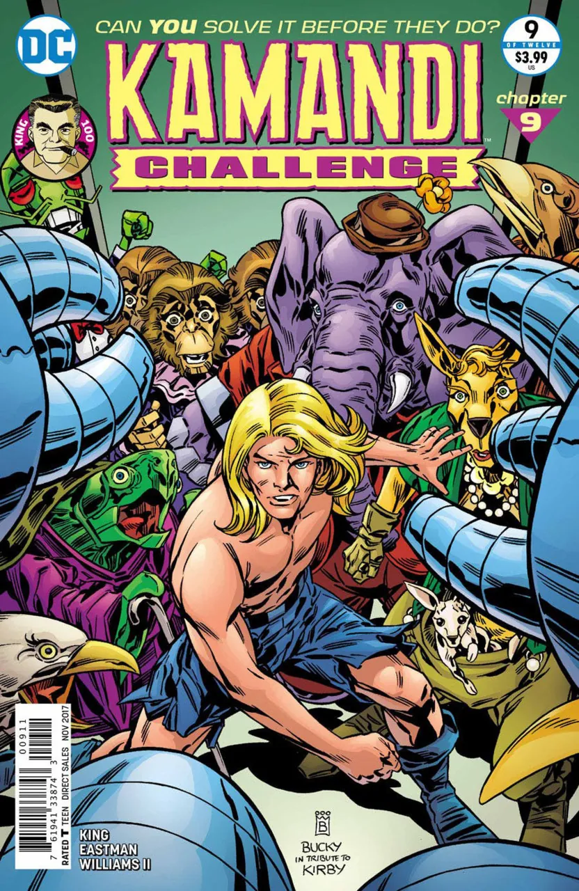 Cover of The Kamandi Challenge #9