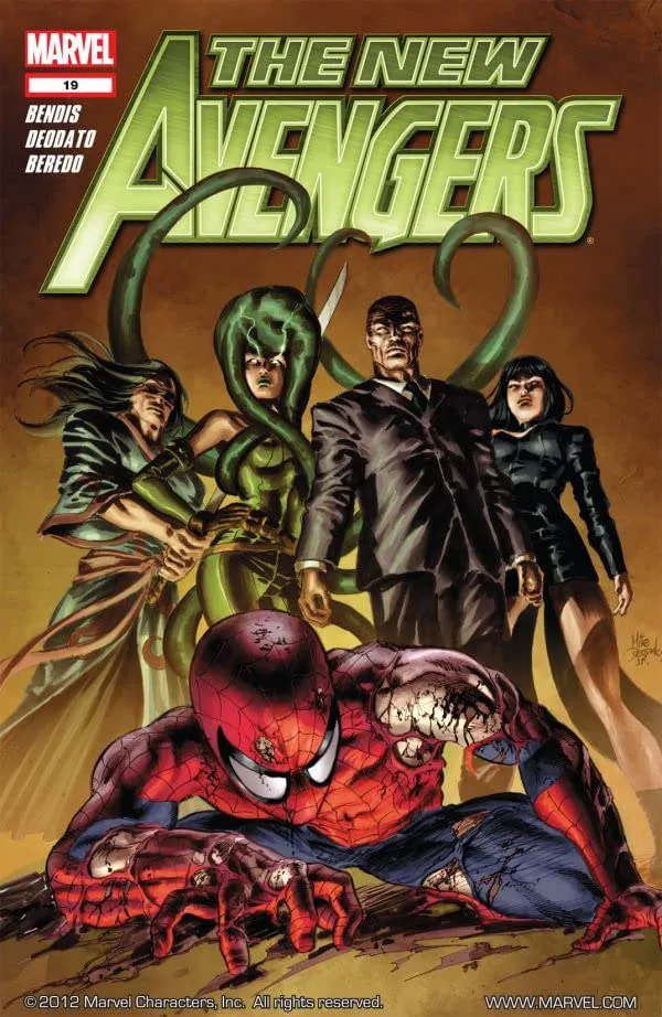 Cover of New Avengers #19