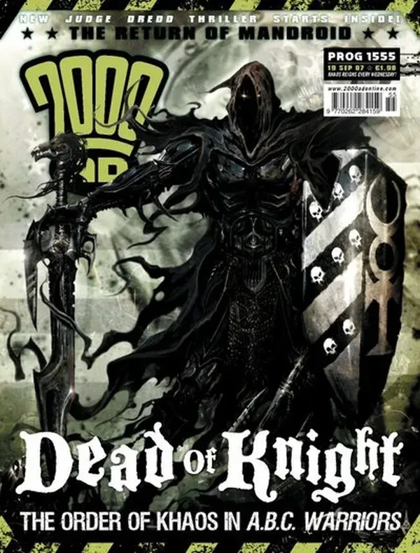 Cover of 2000 AD #1555