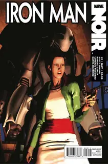 Cover of Iron Man Noir #2