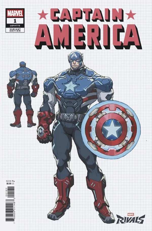 Cover of Captain America #1 (772)