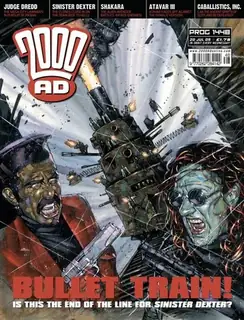 Cover of 2000 AD #1448