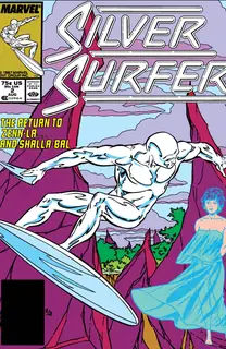 Cover of Silver Surfer #2