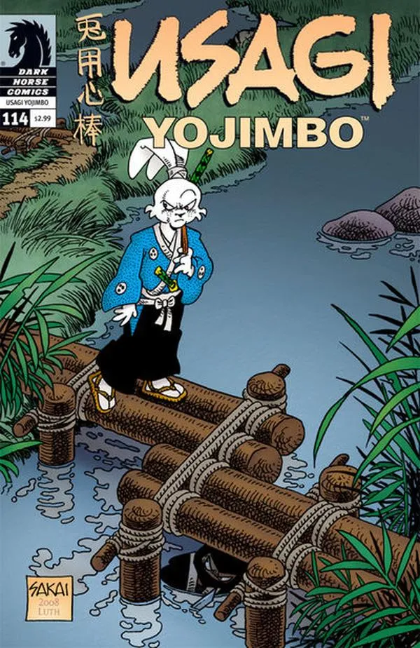 Cover of Usagi Yojimbo #114