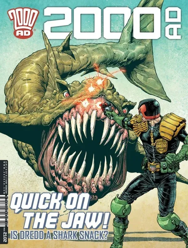 Cover of 2000 AD #2102