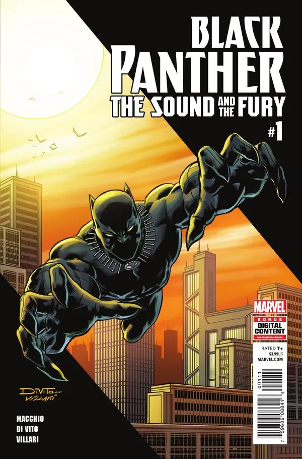 Cover of Black Panther: The Sound and the Fury #1
