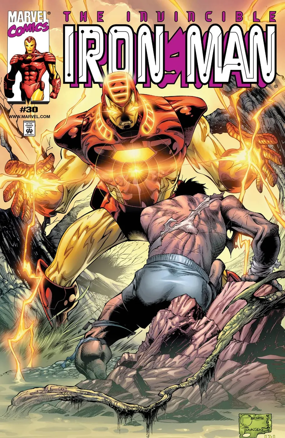 Cover of Iron Man #30