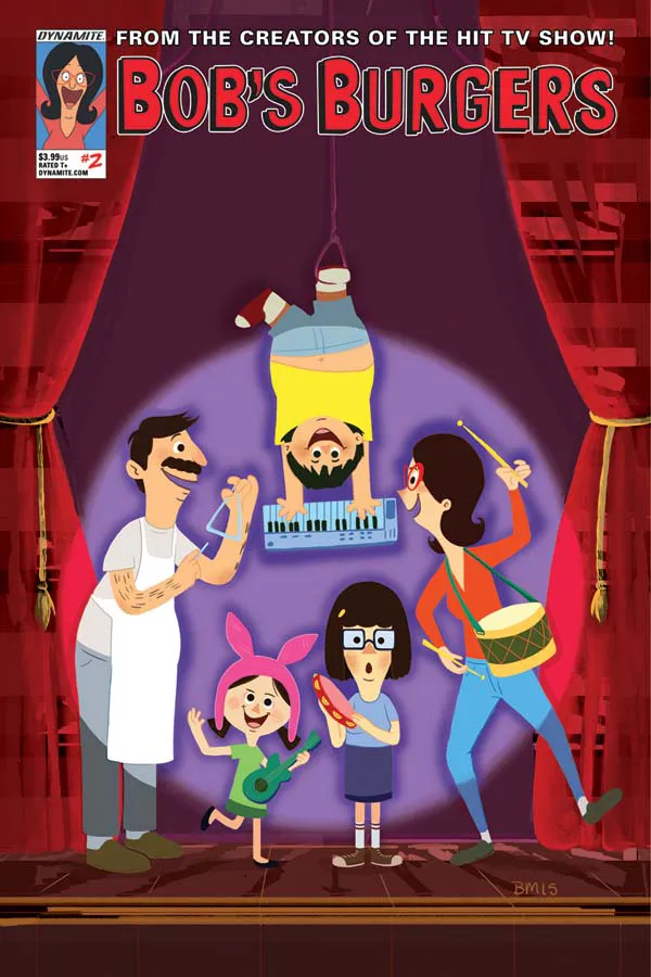 Cover of Bob's Burgers #2