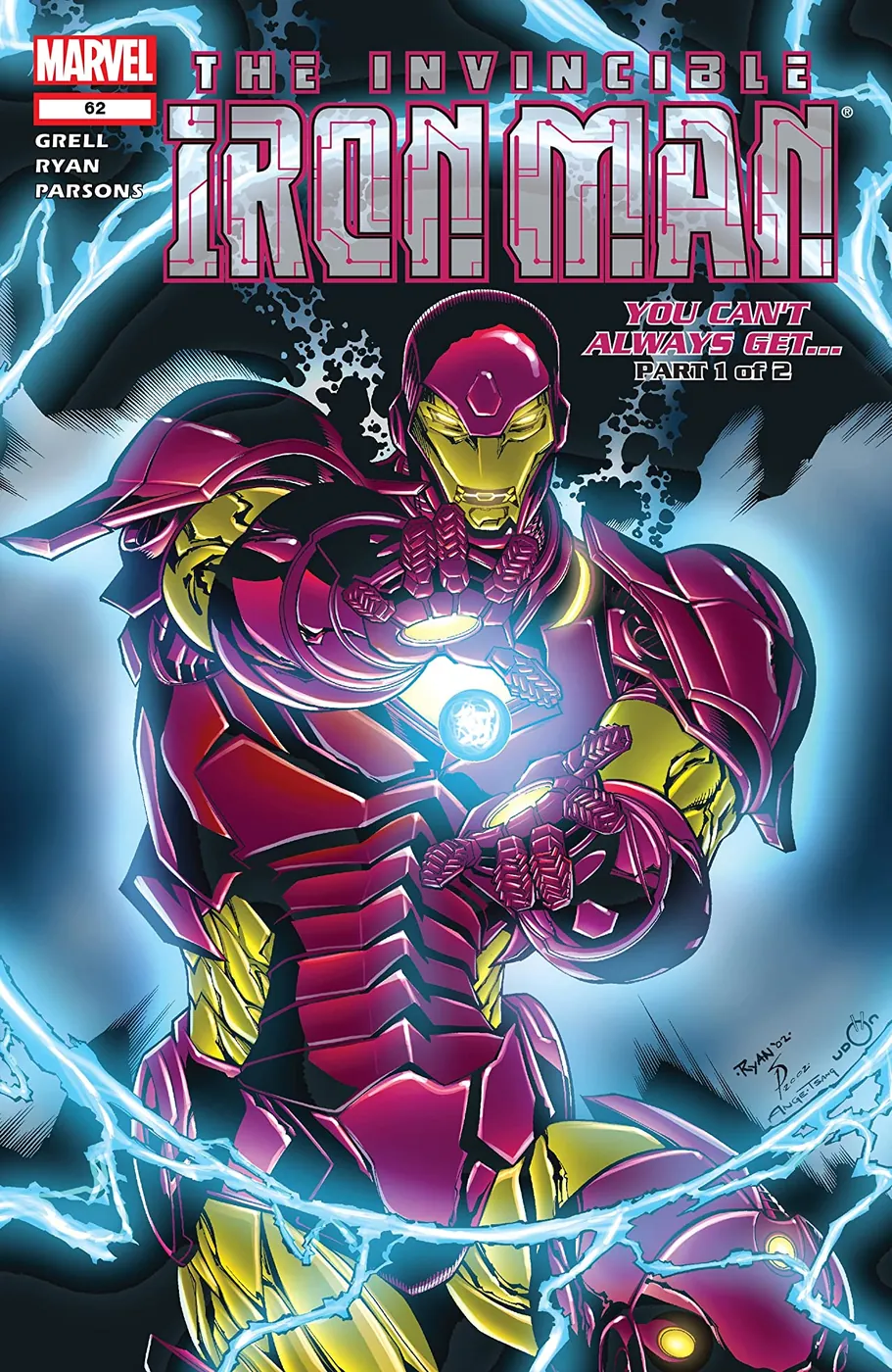 Cover of Iron Man #62 (407)