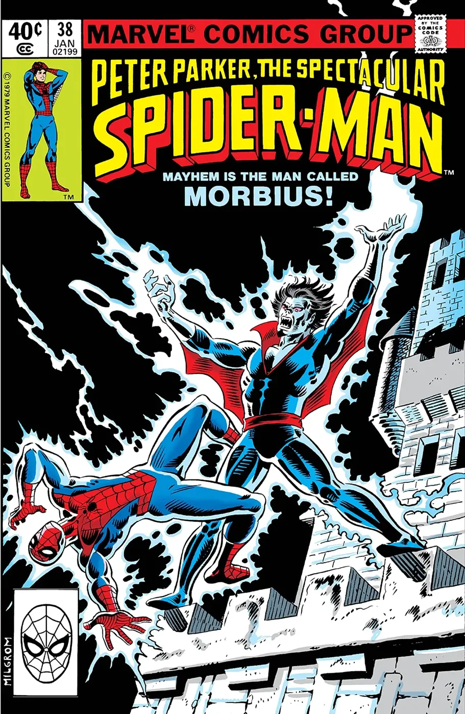 Cover of The Spectacular Spider-Man #38