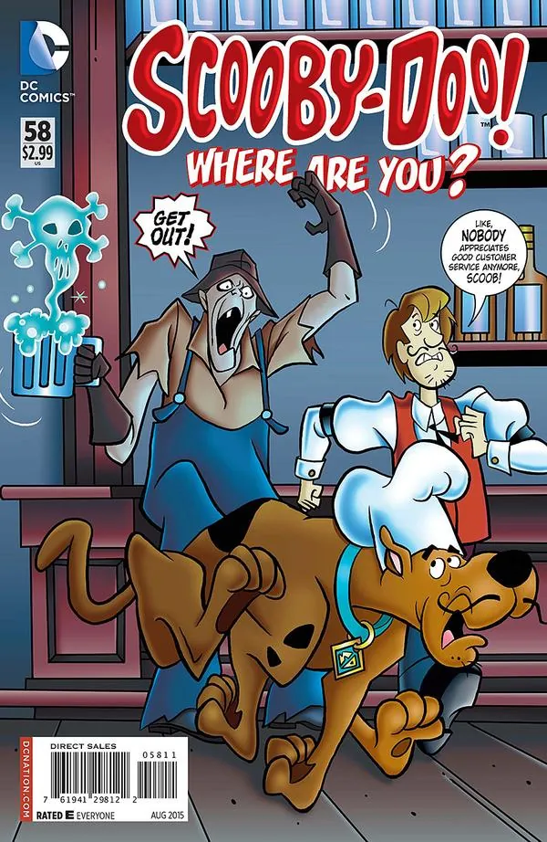 Cover of Scooby-Doo, Where Are You? #58
