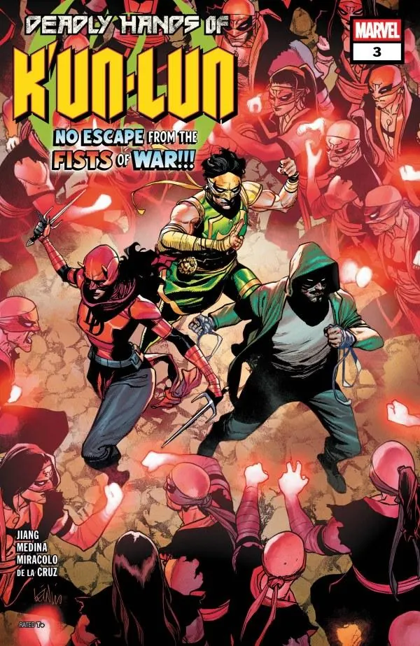 Cover of Deadly Hands of K'un-Lun #3