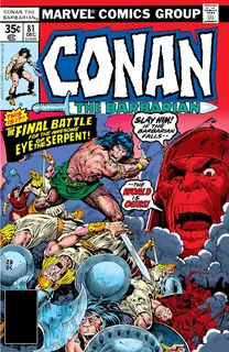 Cover of Conan the Barbarian #81