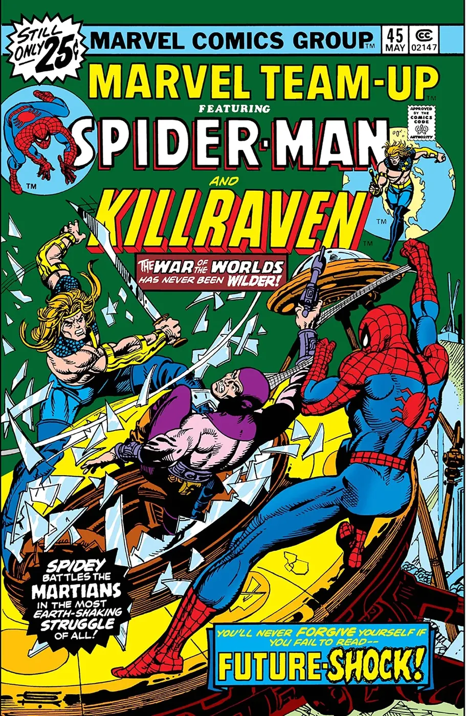 Cover of Marvel Team-Up #45