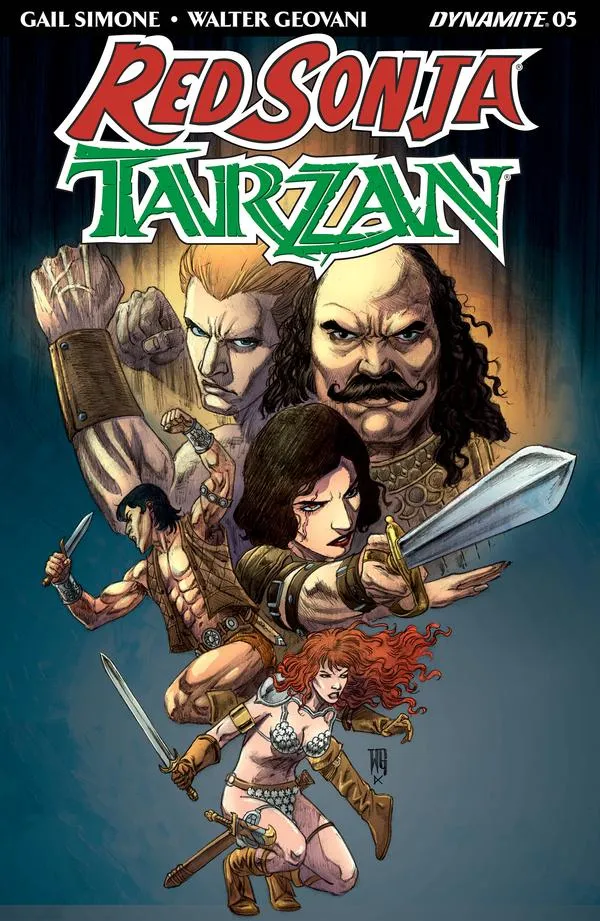 Cover of Red Sonja / Tarzan #5