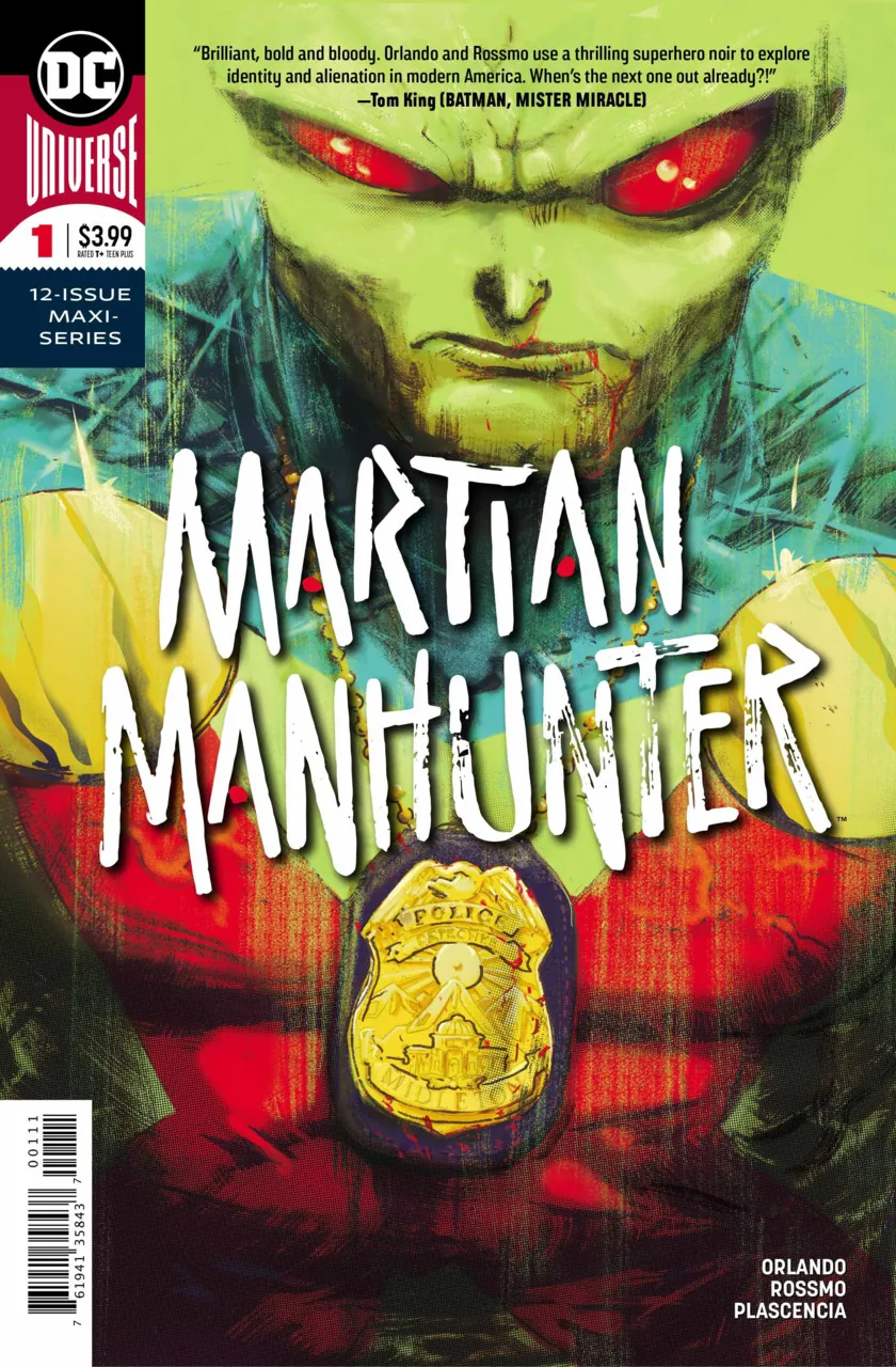 Cover of Martian Manhunter #1