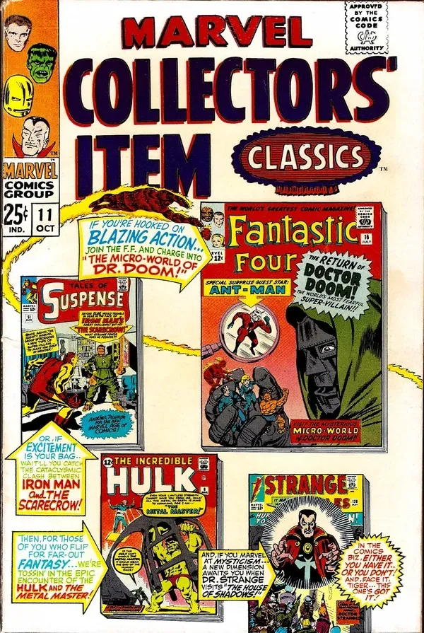 Cover of Marvel Collectors' Item Classics #11