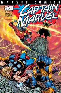 Cover of Captain Marvel #18