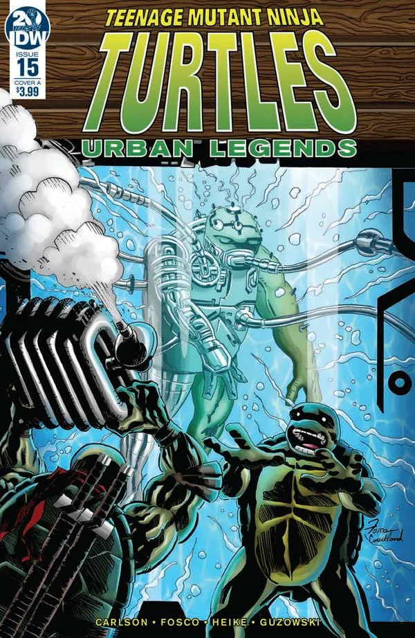 Cover of Teenage Mutant Ninja Turtles: Urban Legends #15