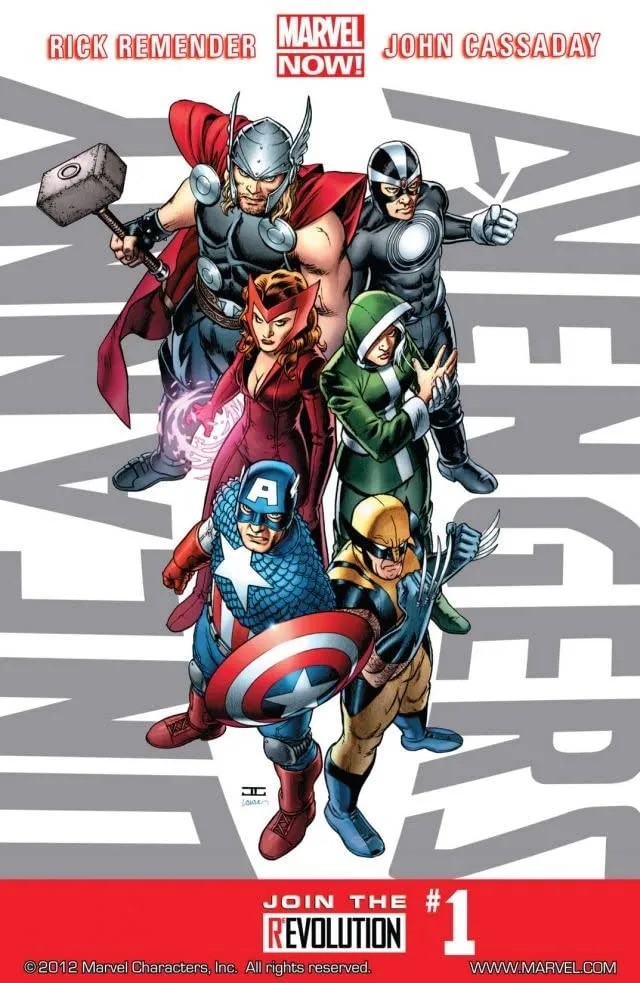 Cover of Uncanny Avengers #1