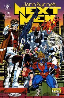 Cover of John Byrne's Next Men #16