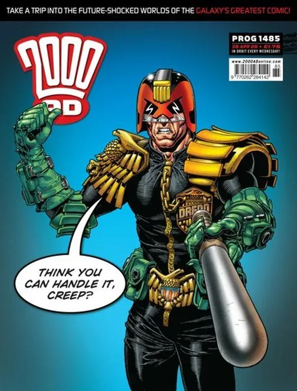 Cover of 2000 AD #1485