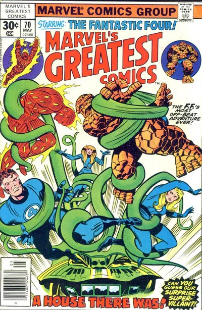 Cover of Marvel's Greatest Comics #70