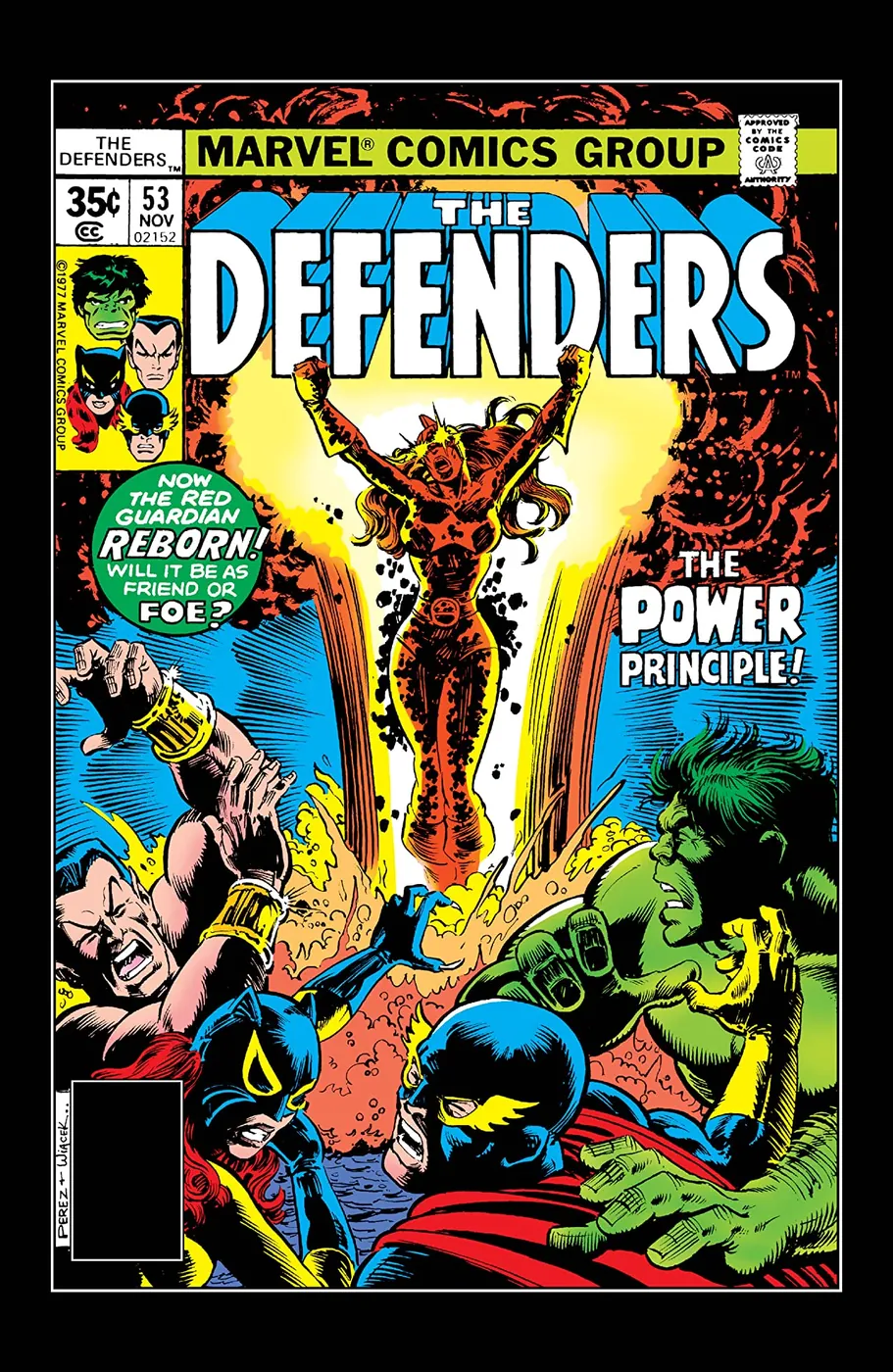 Cover of The Defenders #53