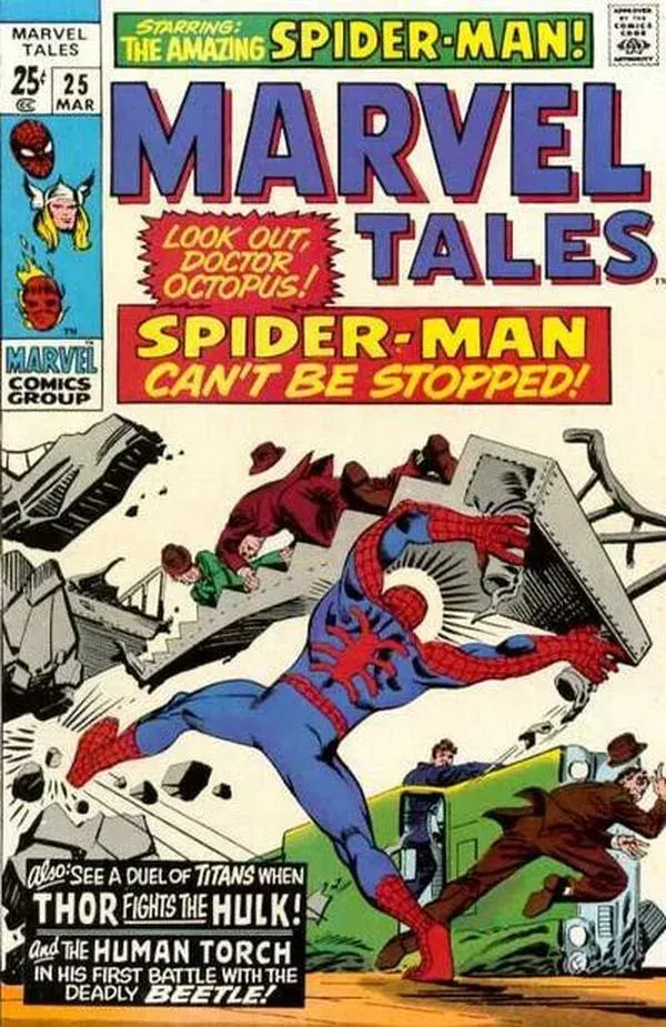 Cover of Marvel Tales #25