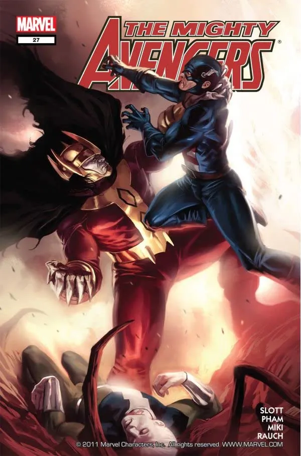 Cover of The Mighty Avengers #27