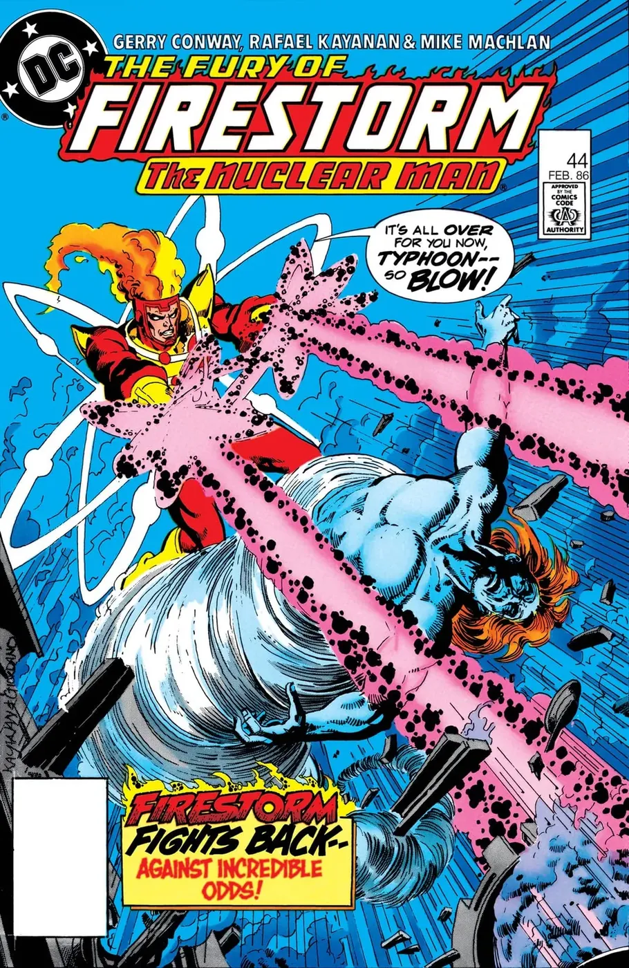 Cover of The Fury of Firestorm #44