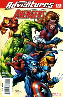 Cover of Marvel Adventures The Avengers #8