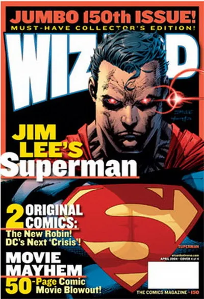 Cover of Wizard: The Comics Magazine #150