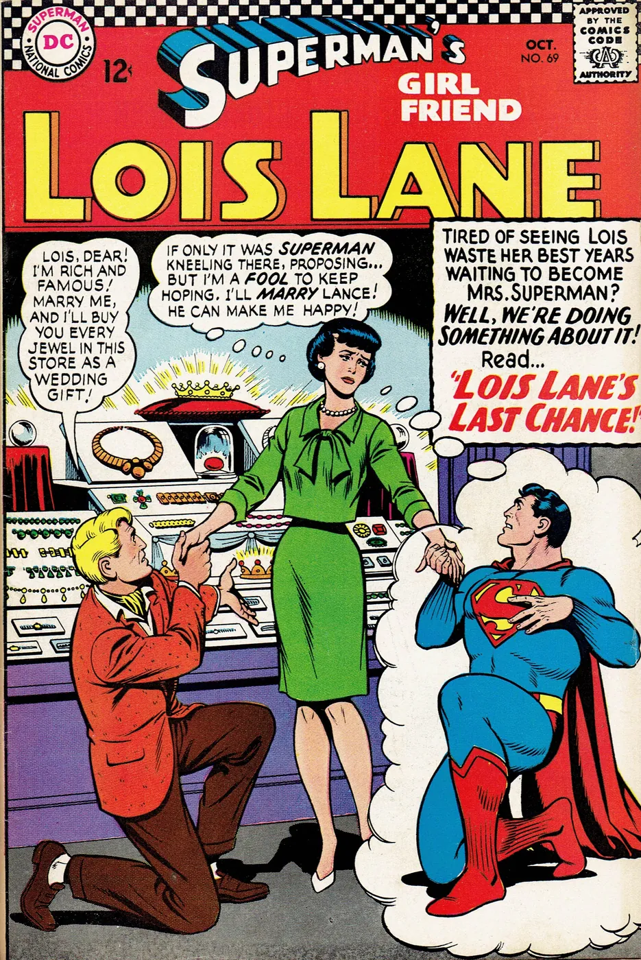 Cover of Superman's Girl Friend, Lois Lane #69