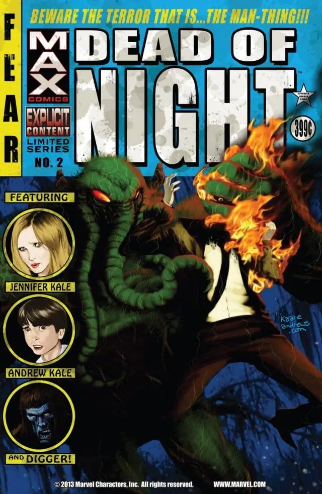 Cover of Dead of Night Featuring Man-Thing #2