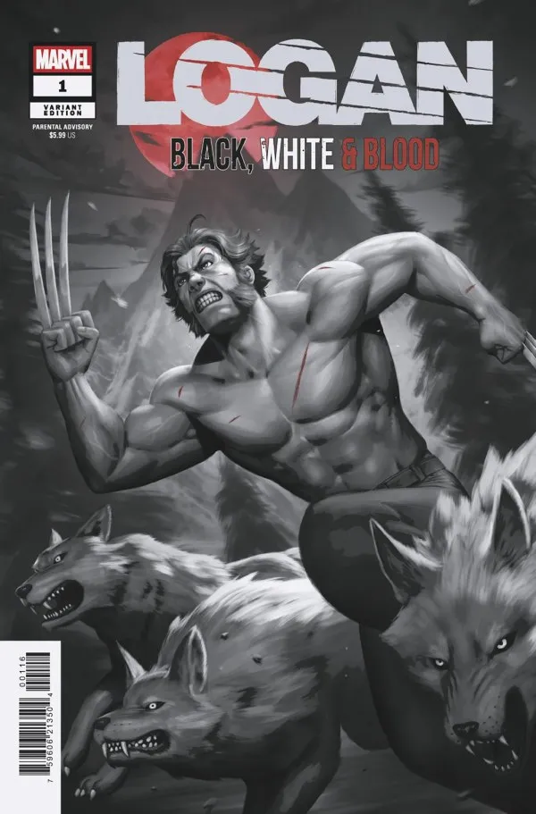 Cover of Logan: Black, White & Blood #1