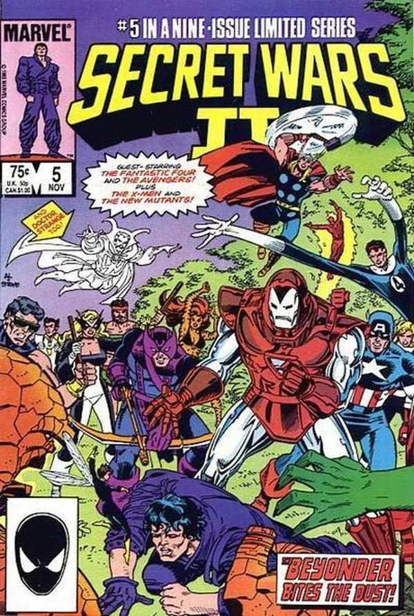 Cover of Secret Wars II #5