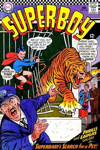 Cover of Superboy #130