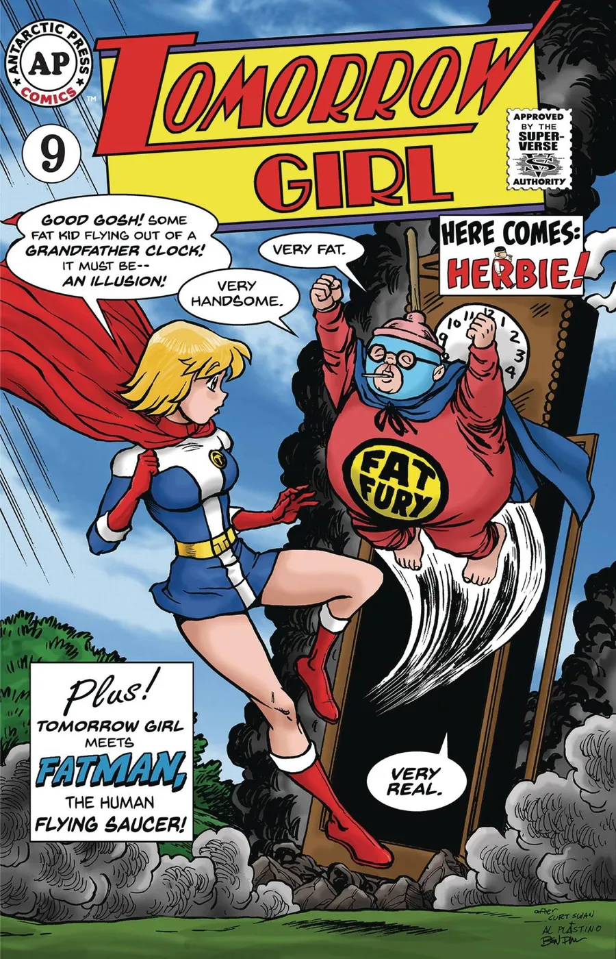Cover of Tomorrow Girl #9