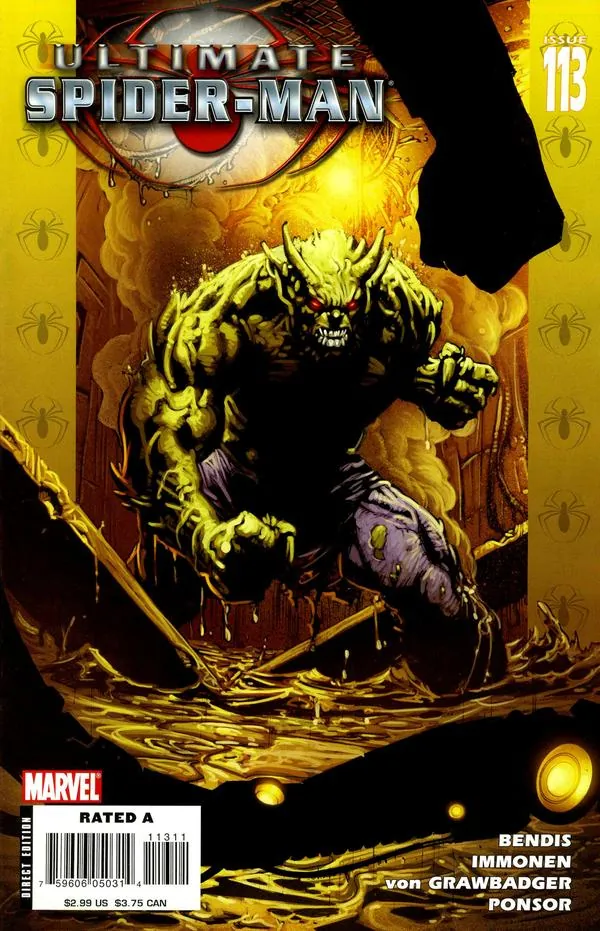 Cover of Ultimate Spider-Man #113