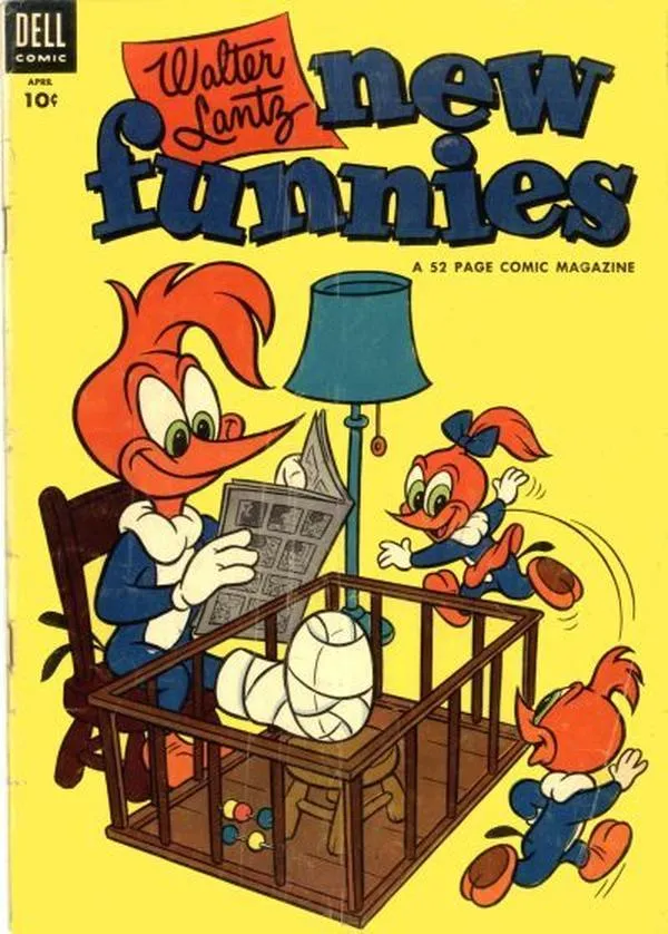 Cover of Walter Lantz New Funnies #206