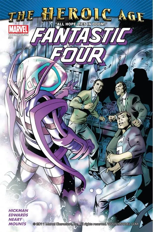 Cover of Fantastic Four #581